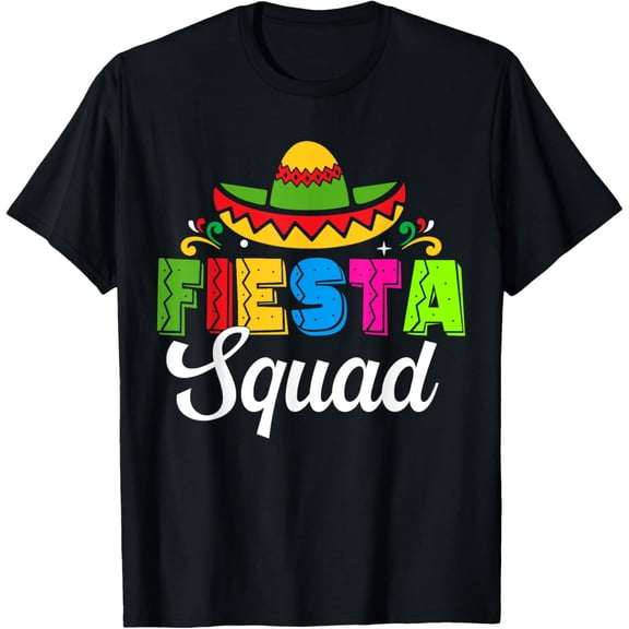 Cinco de Mayo Fiesta Squad Family Matching Group Boys Kids T-Shirt