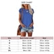 thumbnail image 1 of Blusa plisada corta ahuecada NikouMX para mujer con cuello redondo, 1 of 3
