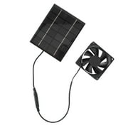 Exhaust Fan, Wide Application Solar Panel Fan Energy Saving 2W For Shed