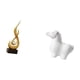 thumbnail image 5 of Estatua de , figura de llama de resina, escultura decorativa de animal, adorno de escritorio de arte moderno, recuerdo para sala de estar, of, 5 of 8