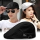 thumbnail image 2 of Boina de talla grande para hombre, gorra artística con visera para primavera y otoño, sombrero informal que combina con todo para mujer, sombrero de pintor retro británico para hombre., 2 of 6