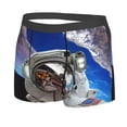 thumbnail image 2 of Naloa Astronaut in Outer Space Print Mens Underwear - Boxers for Men, Classic Briefs for Men, 2 of 9