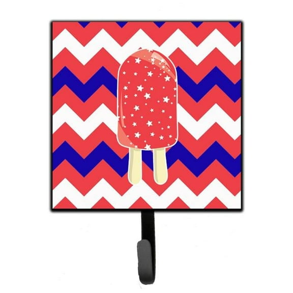 Ice Pop Popsicle Red White Blue Leash or Key Holder