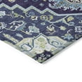 thumbnail image 4 of Addison Rugs Chantille Indoor/Outdoor Traditional Vintage Navy Washable Rectangle Rug, 1'8" x 2'6", 4 of 6
