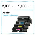 thumbnail image 2 of Cool Toner Compatible Toner Replacement for Xerox 106R01630 for Phaser 6000 6010 V/N Workcentre 6015 Printer （2 * Black,2 * Cyan,2 * Magenta,2 * Yellow, 8-Pack), 2 of 7