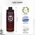 thumbnail image 3 of Botella de agua Washington Nationals, vasos de acero inoxidable con aislamiento y tapa, taza de café de viaje, taza de agua con aislamiento al vacío de doble pared, regalos para mujeres, hombres,, 3 of 5