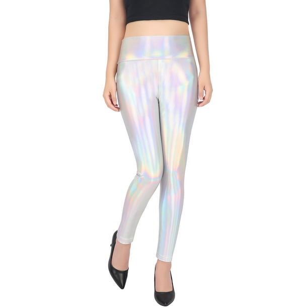 iridescent track pants