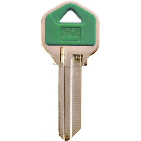 UPC 029069708689 product image for Hy-Ko 13005KW1PG Key Blank with Green Plastic Head | upcitemdb.com