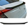 thumbnail image 4 of Ikon Motorsports Compatible with 16-21 Civic X 10th Gen Sedan OE Trunk Spoiler Decklid + IKON Roof Spoiler, 4 of 7