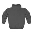 thumbnail image 2 of TSmartArt @ Walmart. Unisex Be Kind Heavy Blend™ Zip Hoodie. Regular-Plus, 2 of 2