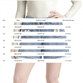 thumbnail image 3 of Ruyang Tween Girls Distressed Raw Hem Denim Shorts Teen Girls Elastic Waist Straight Leg Jean Shorts Kids Y2k Summer Denim Shorts, 3 of 5