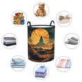 thumbnail image 4 of Gaeub Sunset Desert Journey Dirty Clothes Storage Basket, Toy Storage Bin for Storing Clothing, Diapers, Toys-Small, 4 of 6