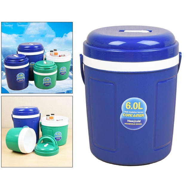 Cubo de aislamiento Macarena 6L Contenedor térmico azul