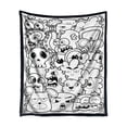 thumbnail image 1 of WUSUOWEI 1PC DIY Coloring Blanket,Color Your Own Blankets,Customizable Washable Colorings Blanket Kits,Coloring Mat,Creating Colorings Blankets for Adults,Art Activity Home Decoration, 1 of 9