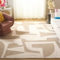 thumbnail image 2 of SAFAVIEH Casablanca Oraline Geometric Cotton Area Rug, Beige/Ivory, 8' x 10', 2 of 8