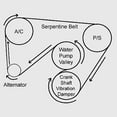 thumbnail image 4 of Timilge 40.75 Inches 6 Ribs 6PK1035 Drive Serpentine Belt for 1989 Medallion 1996-1991 G20 2001-1998 ES300, 4 of 4