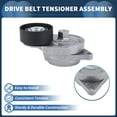 thumbnail image 4 of Unique Bargains Belt Tensioner Drive Belt Tensioner Pulley Assembly for Land Rover Range Rover 2010-2018 All Engine No.LR022809 Metal 1 Pc, 4 of 7