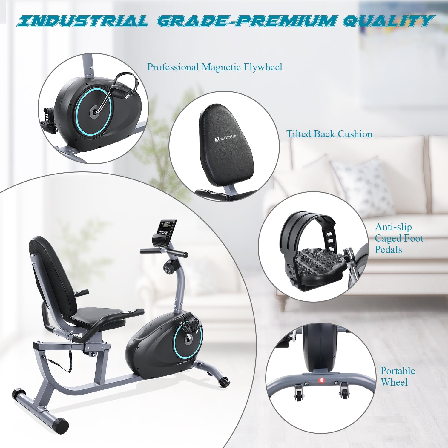 Marnur mini exercise bike best sale