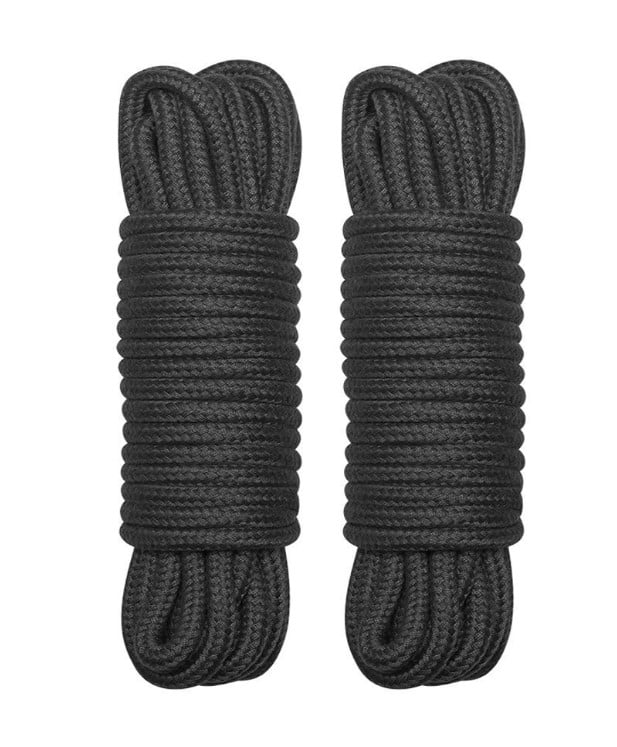 2 Pack Bookishbunny All Purpose Collection Craft Braided Cotton Rope 32 ft Each