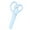 BU, variant on Naittoop Clearance 2024! Childrens DIY Crafts Plastic Scissors Students Do Not Hurt Hands Resilient Scissors Kindergarten Round Head Wrapped Edges To Save Energy Scissors