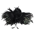 thumbnail image 1 of Chal de plumas para encogimiento de hombros, capa elegante, chal de plumas, chal de plumas para accesorios de disfraz, puesta, 1 of 9