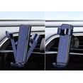 thumbnail image 4 of Soporte para teléfono de coche Sunnimix con ventilación de aire Bloqueo automático para teléfonos móviles de 4-6 pulg plata, 4 of 8