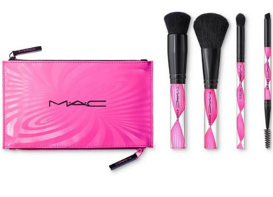 M.A.C, Mini Brush Kit, 5 Piece Set, Holiday Gift, Travel-Friendly