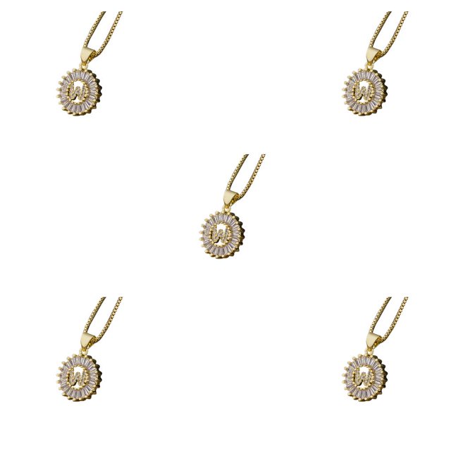Minnieouse Colgante DIY cristal brillante hecho a mano fabricación de joyas de moda decoración ornamento llavero colgante letra W W Letra 5piezas