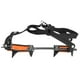 thumbnail image 5 of Crampones De Escalada, Crampones De Nieve, Resistencia Al Frío Negro + Naranja + Amarillo Acero Al Manganeso 10 Dientes Botas De Senderismo Para Deportes Al Aire Libre Calzado ANGGREK Otros, 5 of 8