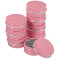 thumbnail image 1 of 8pcs Round Aluminum Box Empty Jewelry Storage Case Small Aluminum Cans Boxes, 1 of 7