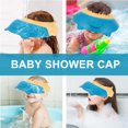 thumbnail image 3 of WHAMVOX shampoo cap Baby Shower Cap Blue PP for Bathing with Hair Trimming 1Pcs, 3 of 3