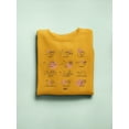 thumbnail image 3 of Celestial Zodiac Emoji - Astrology Horoscope Constellation Women's Sweatshirt, 3 of 4