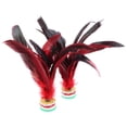 thumbnail image 3 of 2PCS China Jianzi Colorful Fancy Feather Shuttlecock for Fitness Entertainment One Size, 3 of 6