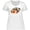 AA-White, variant on Inktastic Football with Flowers and Leopard Spots Women's Plus Size T-Shirt