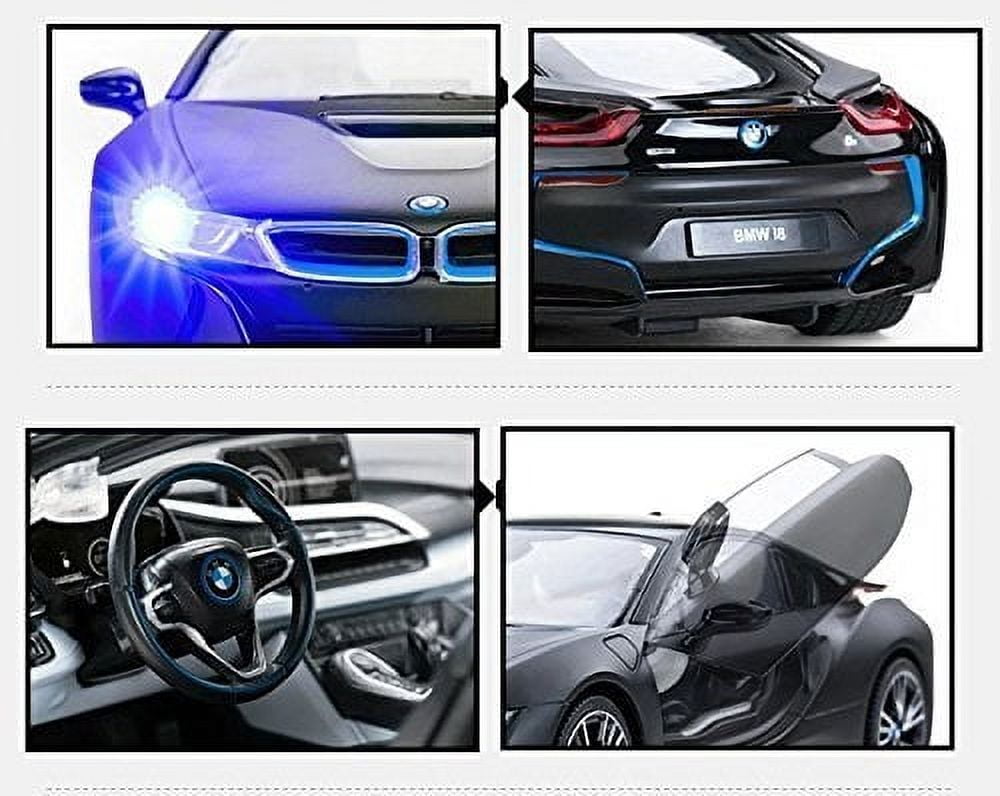 Speed Racers 1:14 RC BMW i8 Authentic w/Open Doors Black