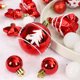 thumbnail image 5 of MTBLYS Juego de 1 bola de adorno navideño|Bolas irrompibles de 6 cm para decorar el árbol|adornos colgantes para el hogar|la chimenea|la ventana y la decoración de fiestas, 5 of 6