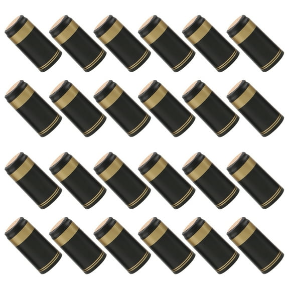 50 Pcs Wine Cap Heat Shrink Bottle Tops Accessories Capsule Plastic