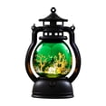thumbnail image 2 of Aoznliie LED Lantern, Halloween Lighted Lanterns with Flickering Flame,Tea lamps for Halloween Party Decor Home Table,7x4x4 in, 2 of 5