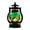 Green, variant on Halloween Mini Lantern Decor, 5" Small LED Vintage Oil Lamp Table Centerpiece, Battery Operated Retro Spooky Lanterns for Tabletop Mantel Home Decoration