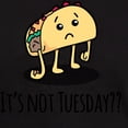thumbnail image 3 of CafePress - Not Taco Tuesday Black T Shirt - Men's Classic Graphic Cotton T-Shirt, 3 of 4