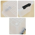 thumbnail image 6 of Easymanie 4-Pack 34 Quart Plastic Storage Bins with Wheels, Large Clear Storage Latch Box, 6 of 6