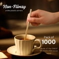 thumbnail image 4 of Agitadores de café Spixir desechables de madera, 18 cm, paquete de 1000, 4 of 9