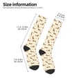 thumbnail image 2 of Balery Heart Dachshund Calcetines novedosos Calcetines deportivos Calcetines hasta la rodilla Calcetines de algodón Calcetines originales y geniales, 2 of 6
