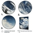 thumbnail image 3 of Designart "Minimalism Winter Mountains Summit painting III" Cottage Floater Framed Canvas Print, 3 of 7