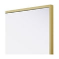 thumbnail image 4 of Elegant Kitchen and Bath Amoura 24X30 Pivot Mirror In Brass, 4 of 15