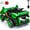 Green, variant on Joyracer 24 Volt Ride on Toys 2 Seater with Remote Control, 7AH Ride on Dump Truck w/ Tipping Bucket Trailer, Shovel, 3 Speeds,LED Lights, MP3/USB Music for Big Kid, Yellow