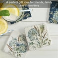 thumbnail image 2 of Thirstystone Bohemian Blue 4-Pack Tumbled Tile Coasters, 2 of 7