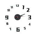 thumbnail image 5 of Soimiss Black Acrylic Wall Hanging Clock Silent Sweep Second Hand Simple Fashion Time Display, 5 of 8