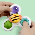 thumbnail image 3 of AMERTEER Rotating Suction Cups Suction Cup Spinning Toys Baby Bath Spinner Toy Roatation, 3 of 14