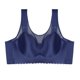 thumbnail image 1 of Plus Size Bras for Women Tube Top Vest Seamless Original Wirefree Support Bra Royal Blue D 38, 1 of 6